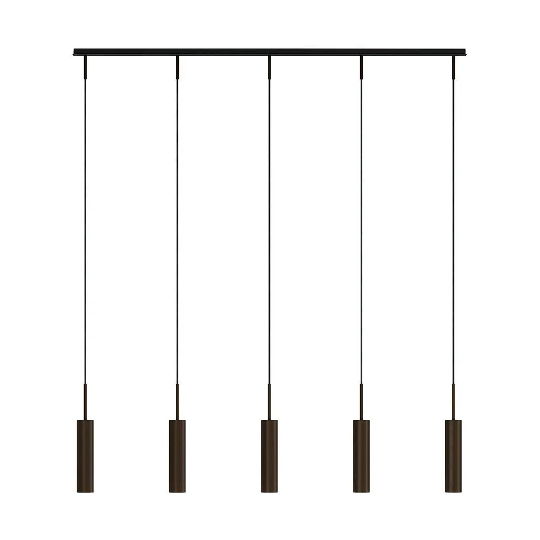 Tubulaire rail pendel 5, Anodized bronzed Audo Copenhagen