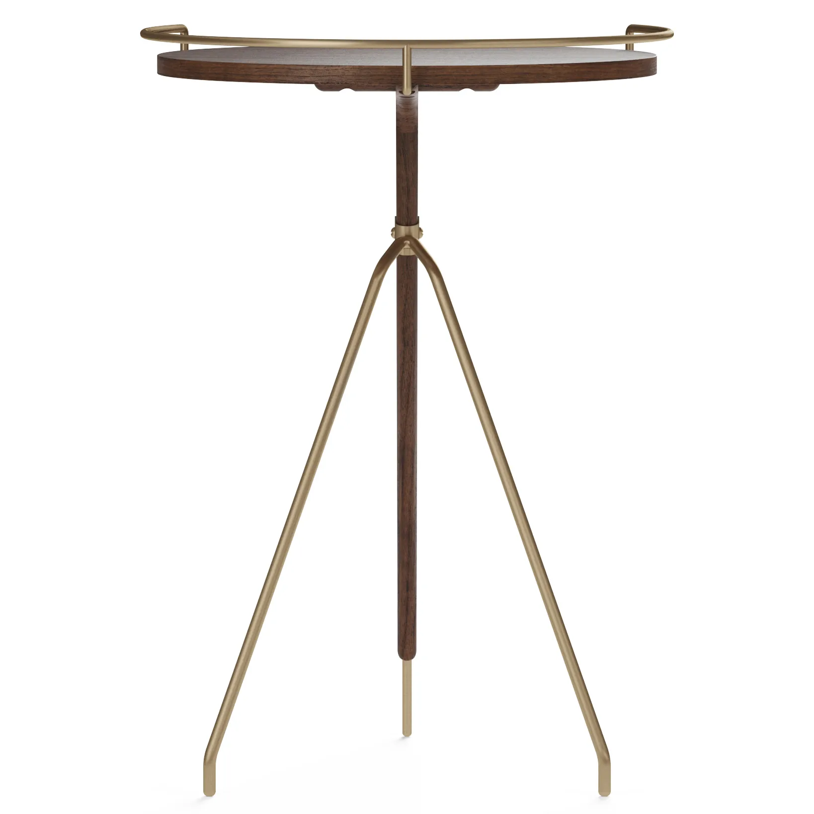 Umanoff sidobord valnöt-polerad mässing, 60 cm Audo Copenhagen