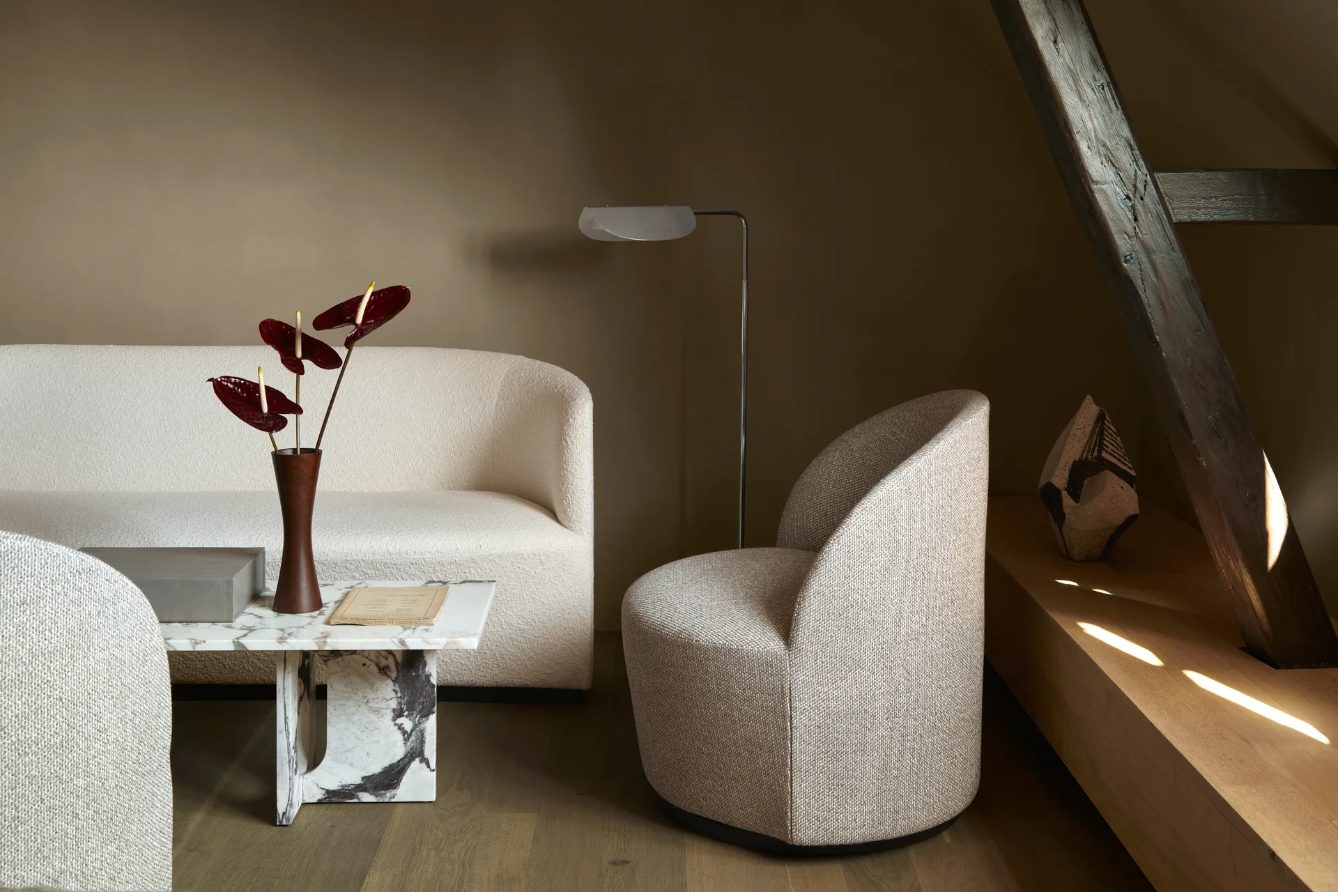 Wing golvlampa, Aluminium, 84 cm Audo Copenhagen
