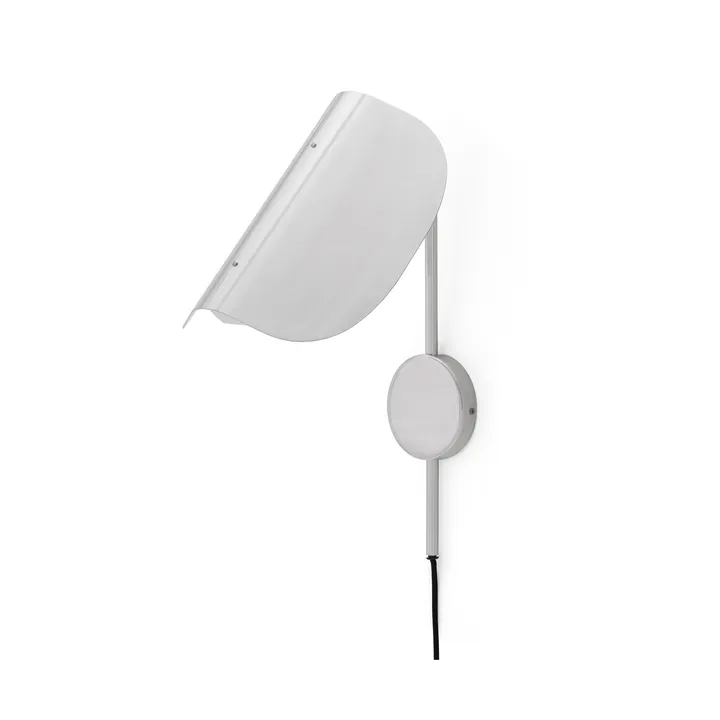 Wing vägglampa - Polished aluminium, 47 cm - Audo Copenhagen