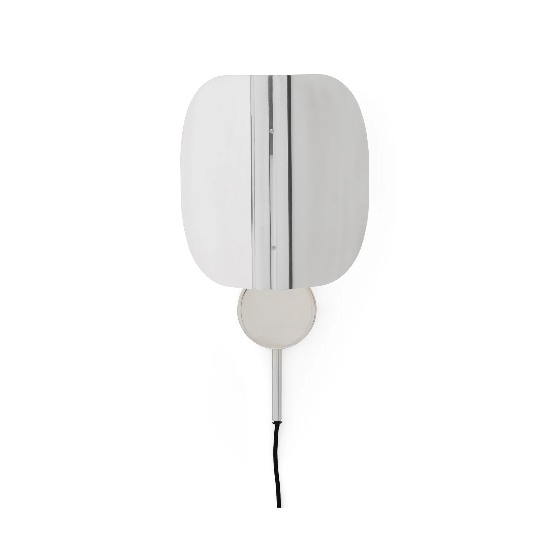 Wing vägglampa, Polished aluminium, 47 cm Audo Copenhagen