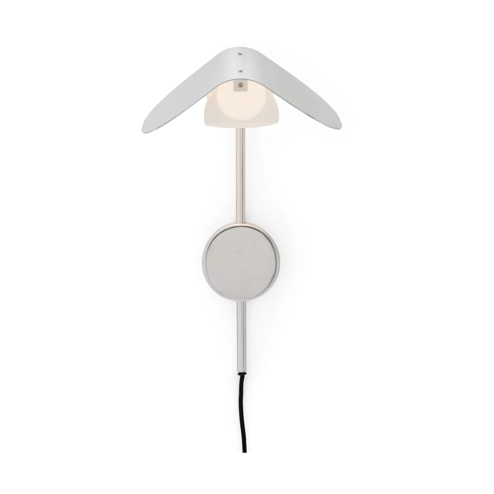 Wing vägglampa, Polished aluminium, 47 cm Audo Copenhagen
