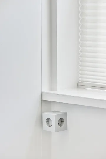 Square 1 grenuttag USB-C 30W 1,8 m - White Martinelli Luce edition - Avolt