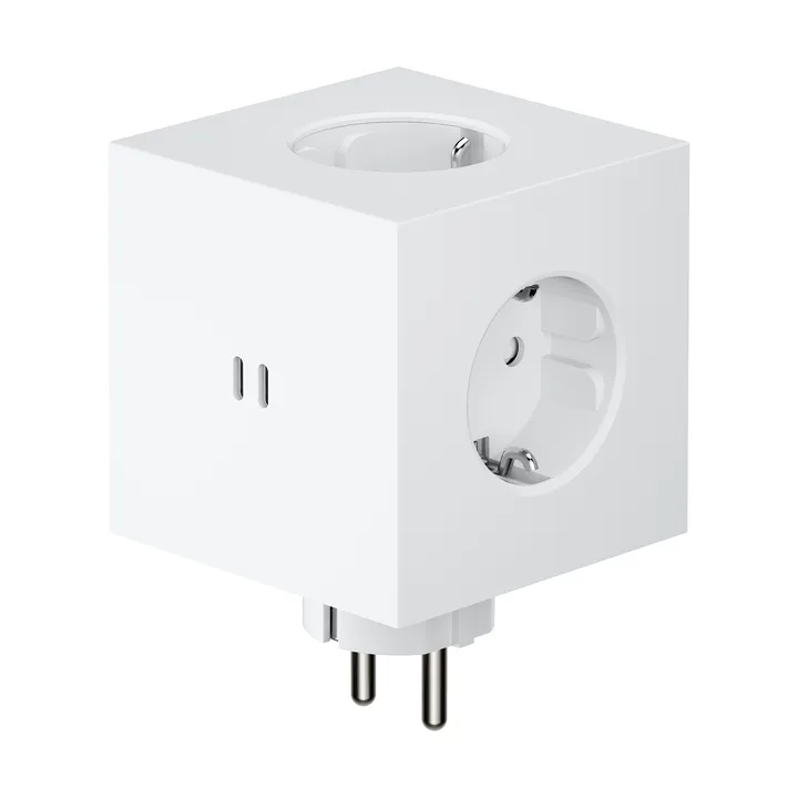 Square 2 grenuttag - Martinelli Luce Opal White - Avolt