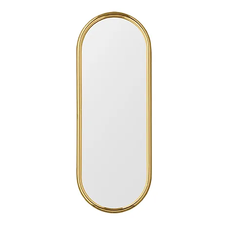 Angui spegel oval 78 cm - guld - AYTM