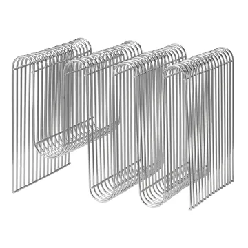 Curva tidningsställ - Silver - AYTM