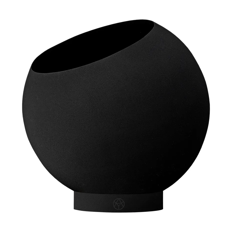 Globe blomkruka Ø21 cm, Black AYTM