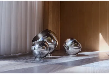 Globe blomkruka Ø21 cm - Silver - AYTM