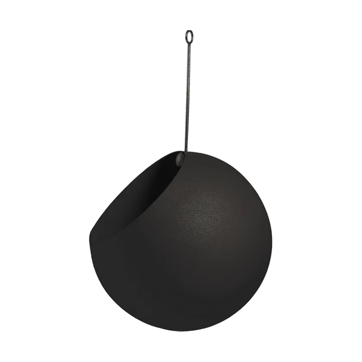 GLOBE hängande kruka Ø17 cm h28 cm - Black - AYTM