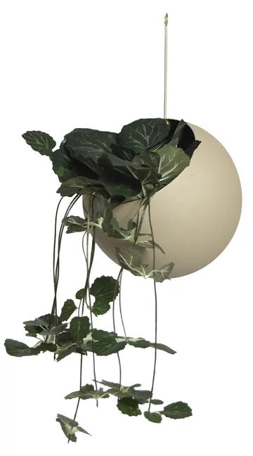 GLOBE hängande kruka Ø17 cm h28 cm - Taupe - AYTM