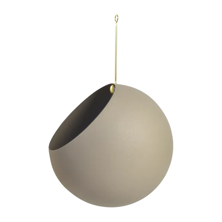 GLOBE hängande kruka Ø21 cm h32 cm - Taupe - AYTM