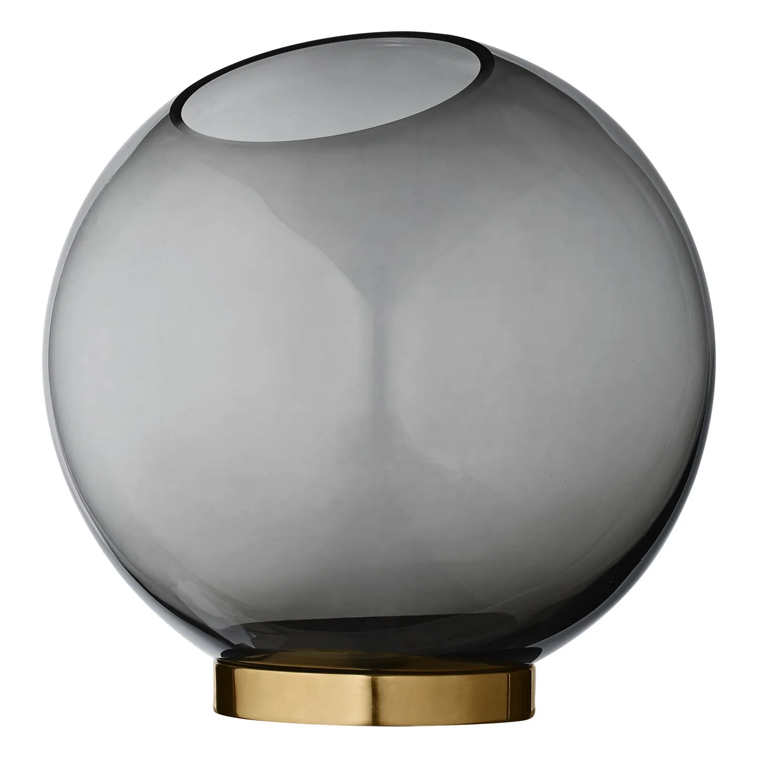 Globe vas large, svart-guld AYTM