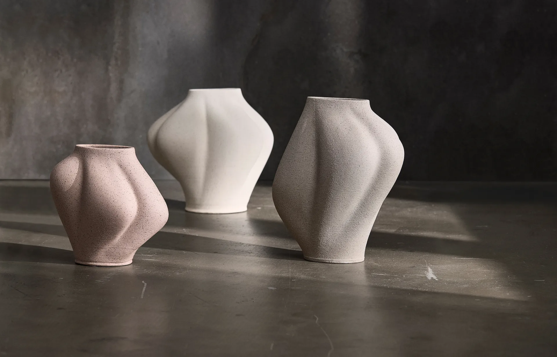 Saltare vas, Rose, Ø15x25 cm AYTM