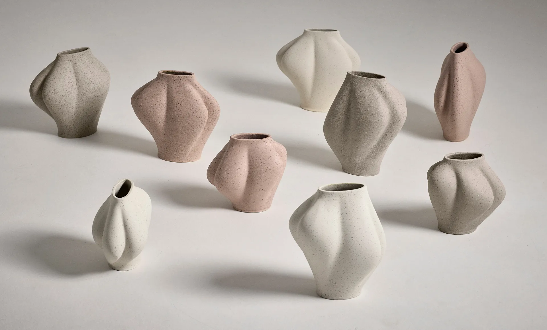 Saltare vas, Taupe, Ø17x35 cm AYTM