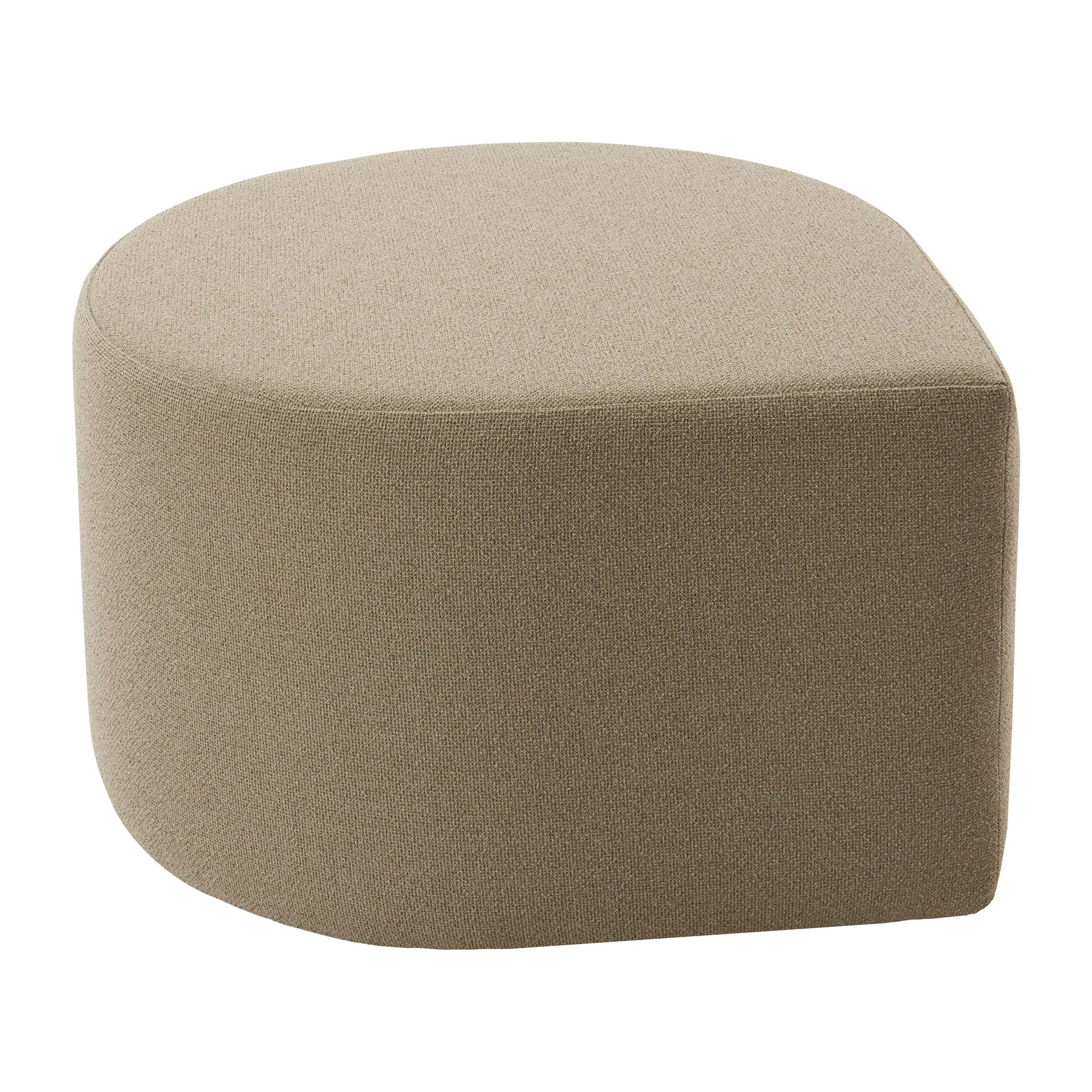 Stilla puff bouclé, Taupe AYTM