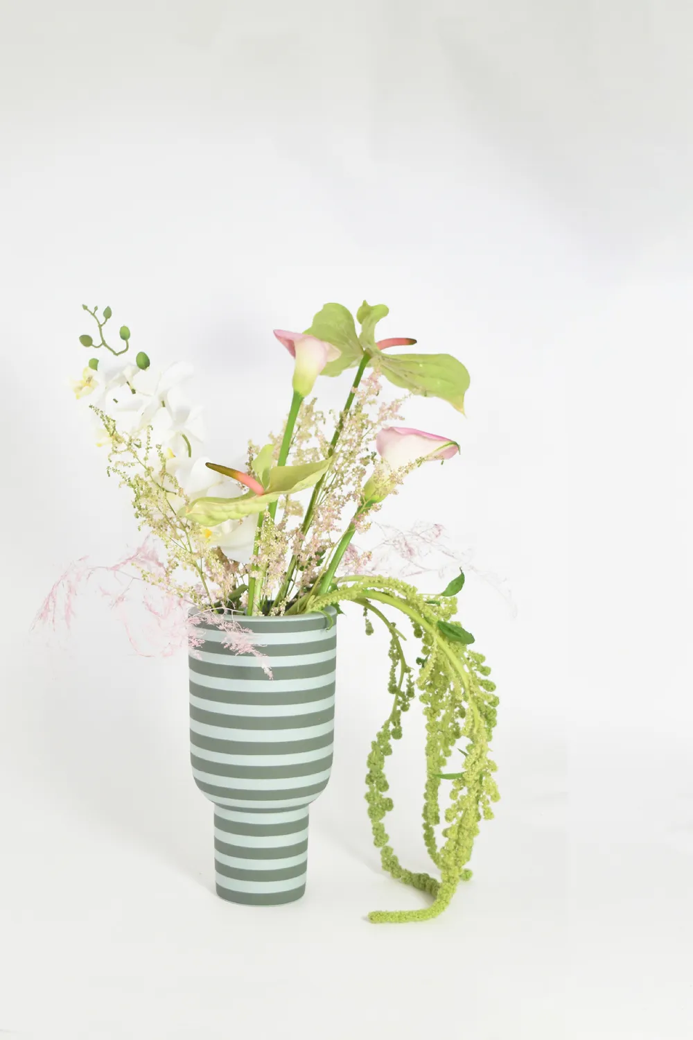 Varia vas 30 cm, Dusty green-forest AYTM