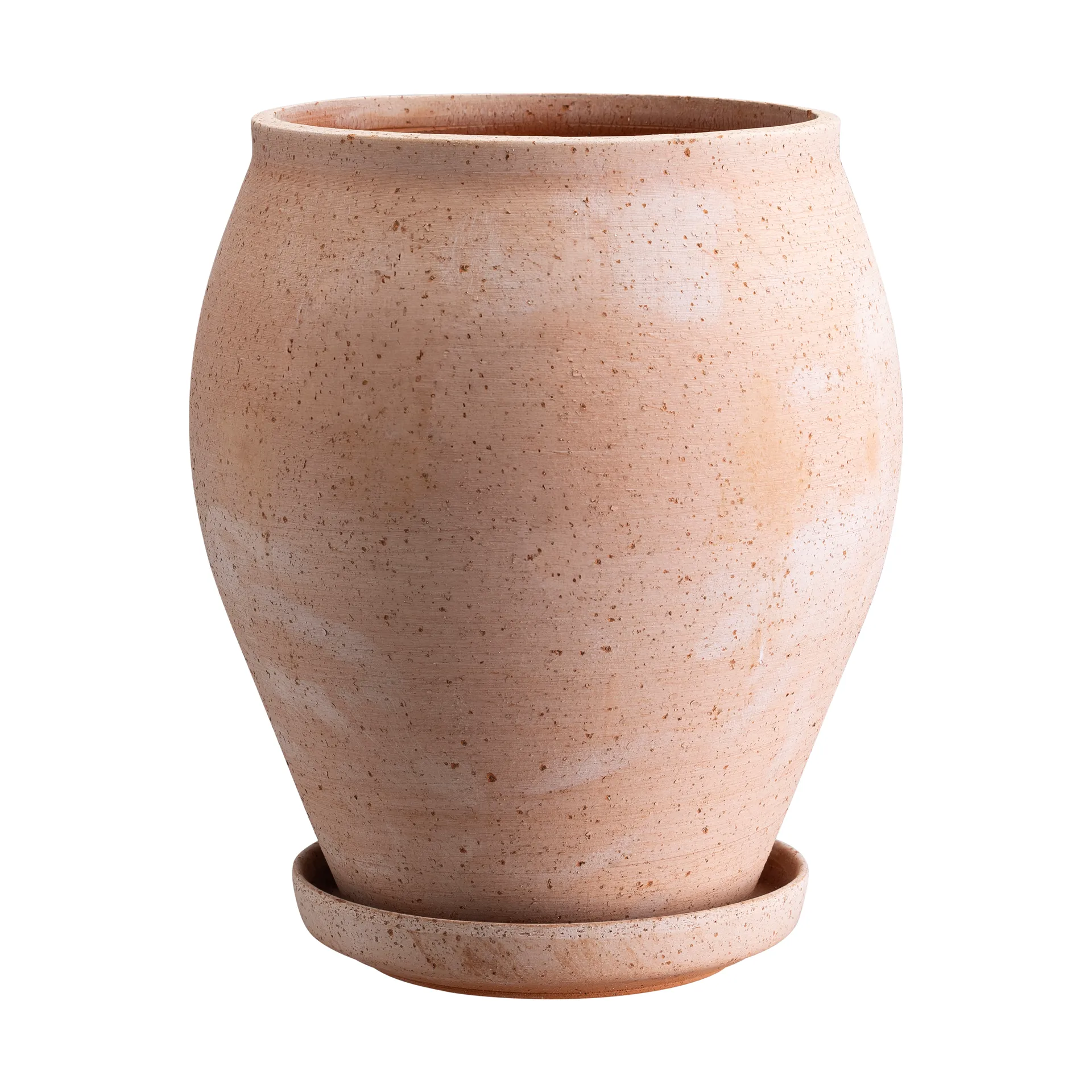 Delphi kruka med fat 2 delar, Rosa, Ø22 cm, tall Bergs Potter