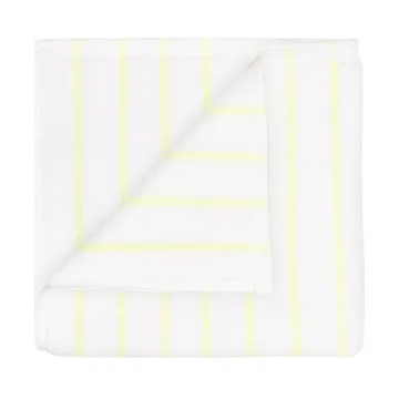 Arto handduk - 2-pack, Transparent yellow-white, 30x50 cm - blomus