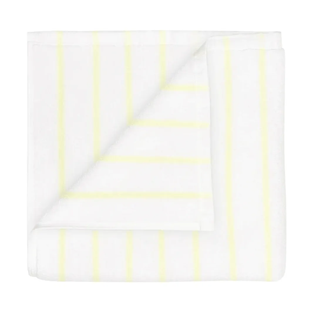Arto handduk, Transparent yellow-white, 50x100 cm blomus