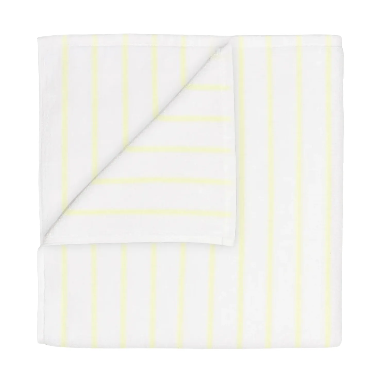 Arto handduk, Transparent yellow-white, 70x140 cm blomus