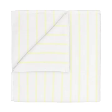 Arto handduk - Transparent yellow-white, 70x140 cm - blomus