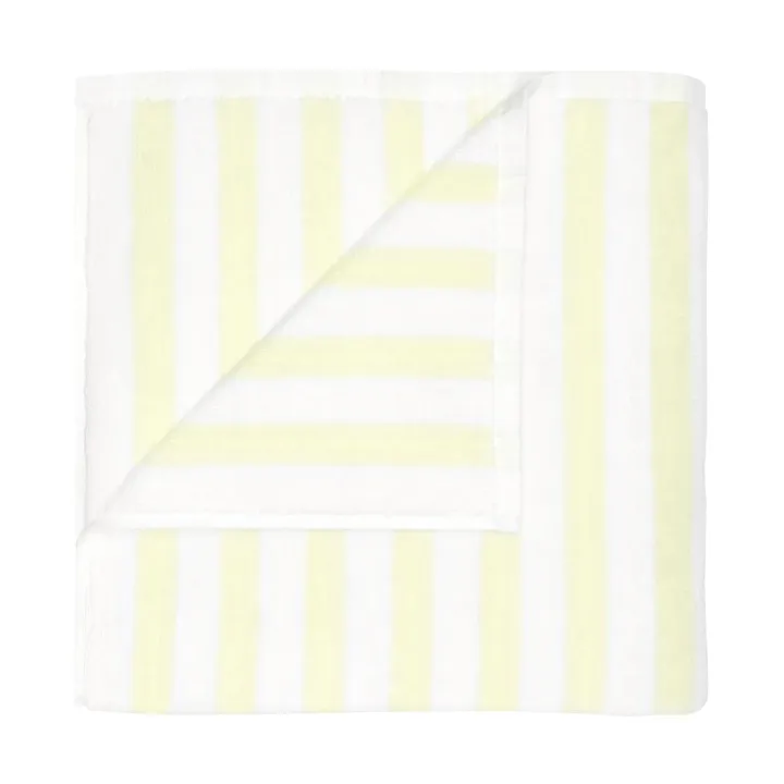Arto handduk - White-transparent yellow, 70x140 cm - blomus
