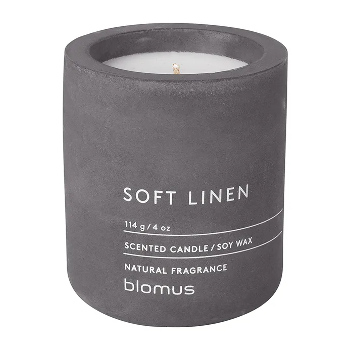 Fraga doftljus 24 timmar, Soft Linen-Magnet blomus