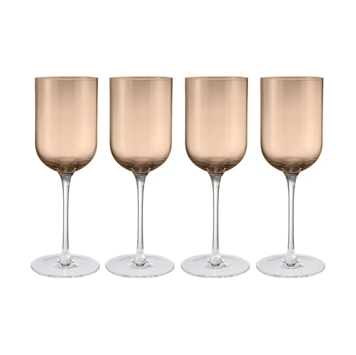 Fuumi vinglas 31 cl 4-pack - Coffee-Klar - blomus