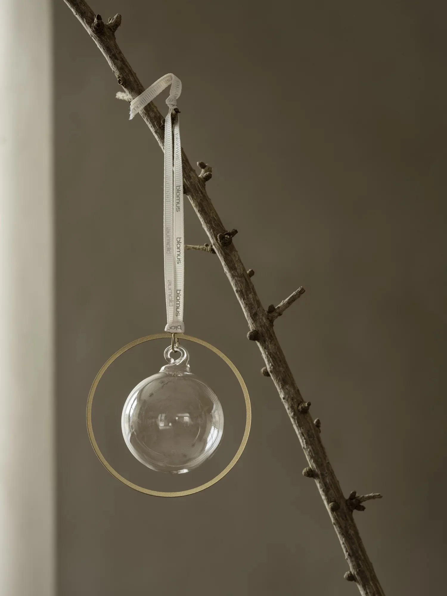 KITAI julgranskula 8,5 cm 4-pack, Clear blomus