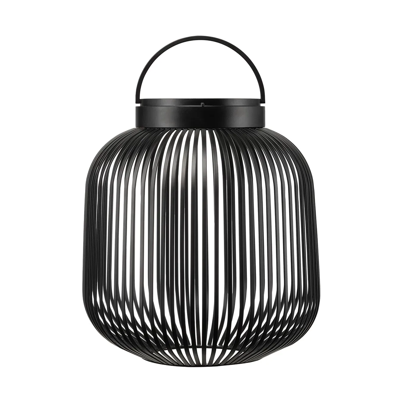 Lito LED-Lampa M, Svart blomus