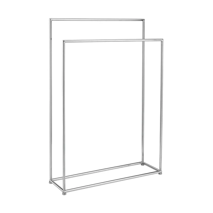 Modo handdukshängare - Rostfritt stål polerat, 86x60x18,5 cm - blomus
