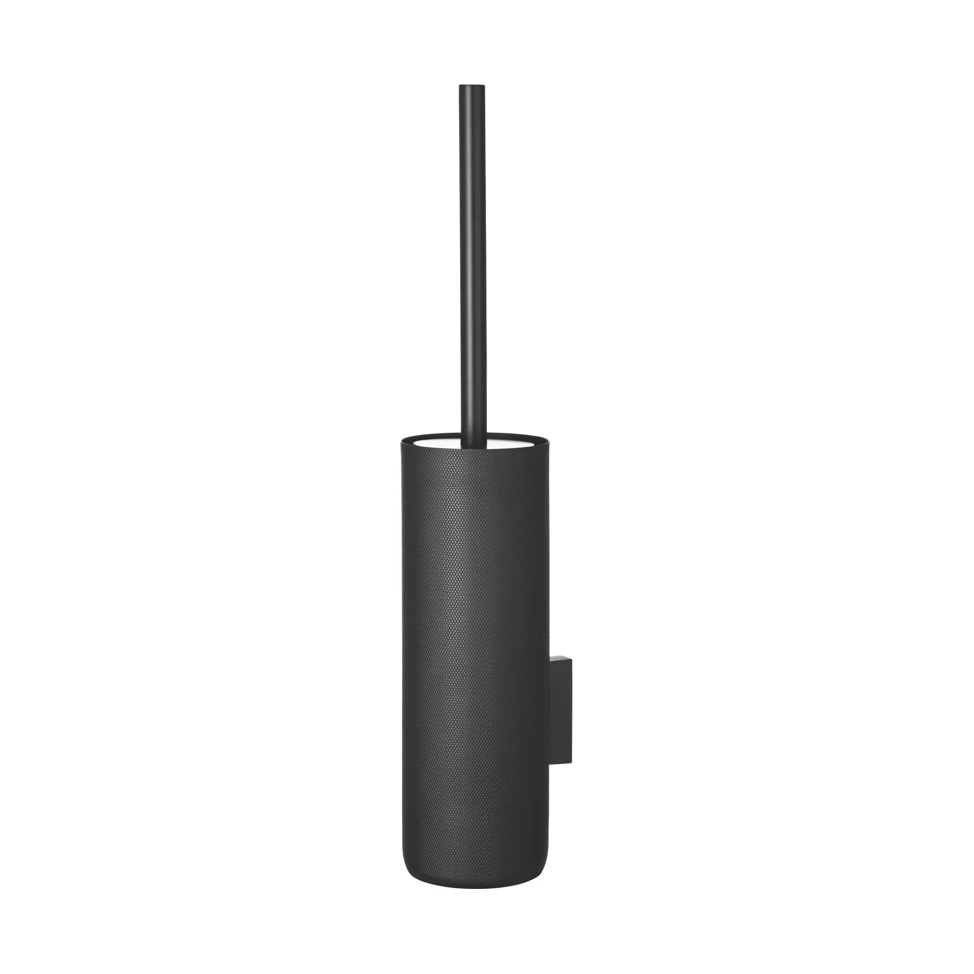 Modo Rof toalettborste väggmonterad, Black, Ø8,5x49 cm blomus
