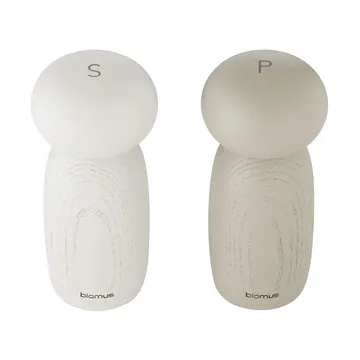 Moli Salt- och pepparkvarsset 13 cm - Moonbeam - blomus