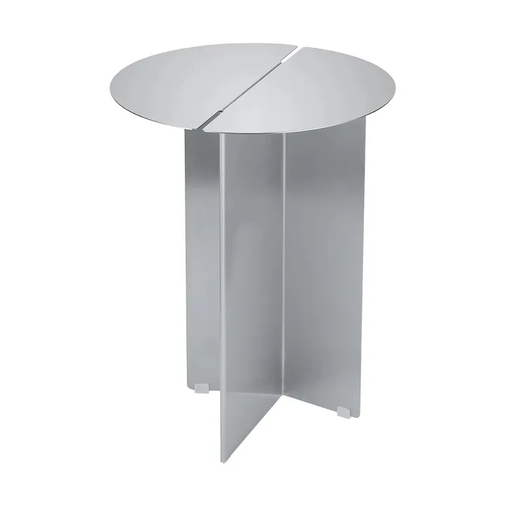 ORU sidobord S Ø35 cm - Matt rostfritt stål - blomus