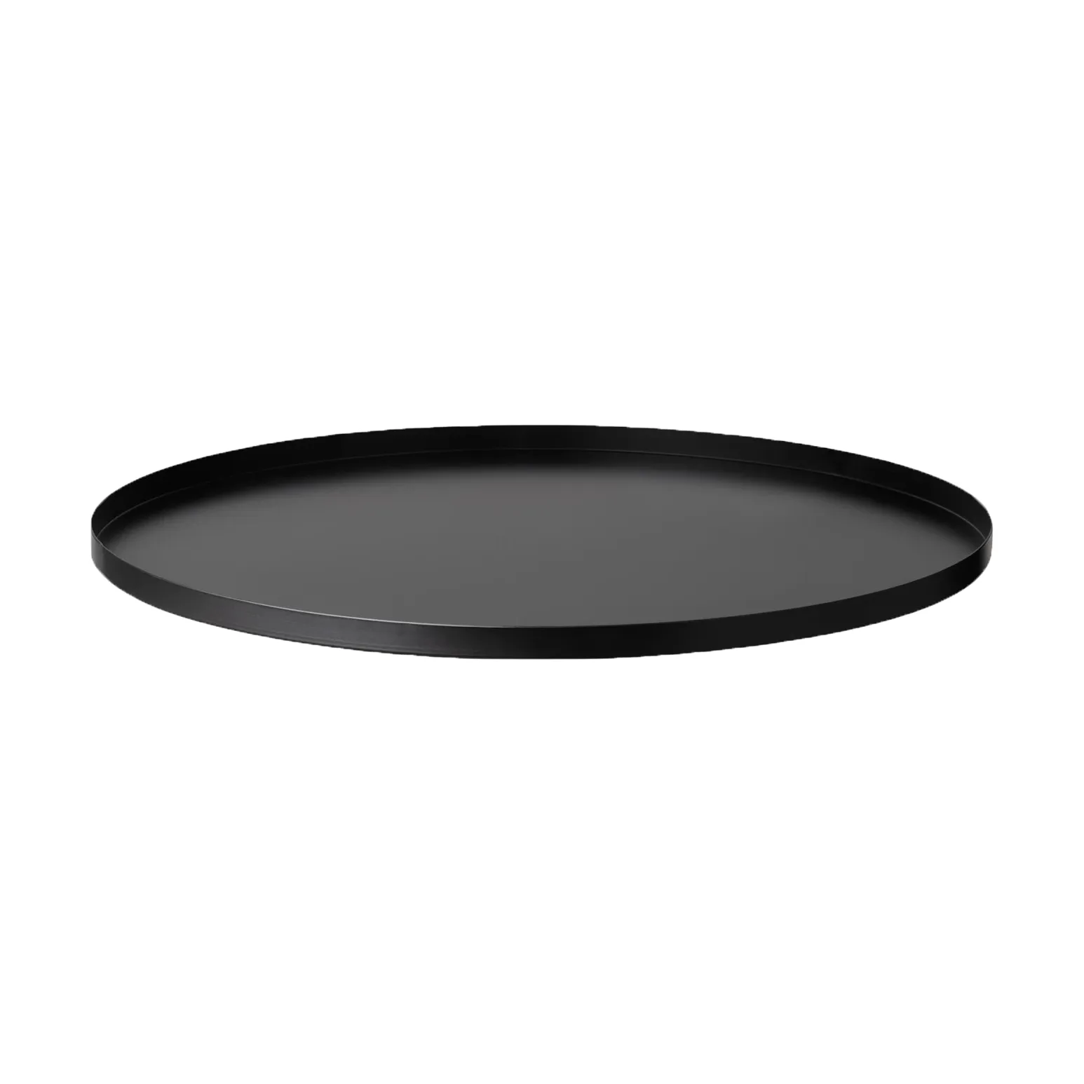 PEASY bricka L Ø38 cm, Black blomus