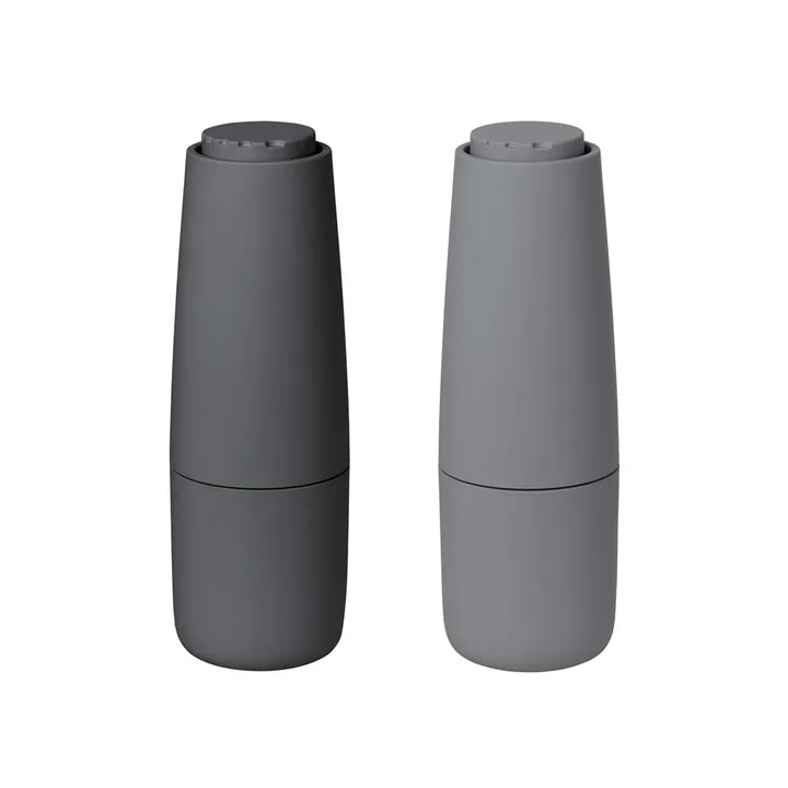 Salpi salt- och pepparkvarn plast - Sharkskin-magnet (grå-grå) - blomus
