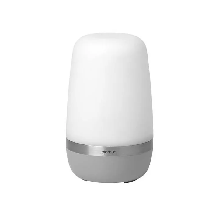 Spirit portabel LED-lampa M 15 cm - Platinum gray (grå) - blomus
