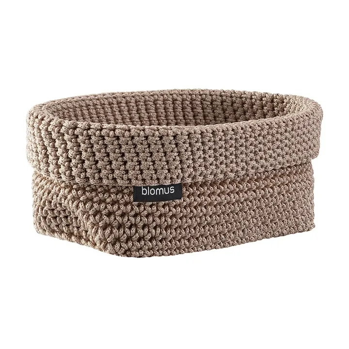 Tela textilkorg L 12x20 cm - Bark - blomus