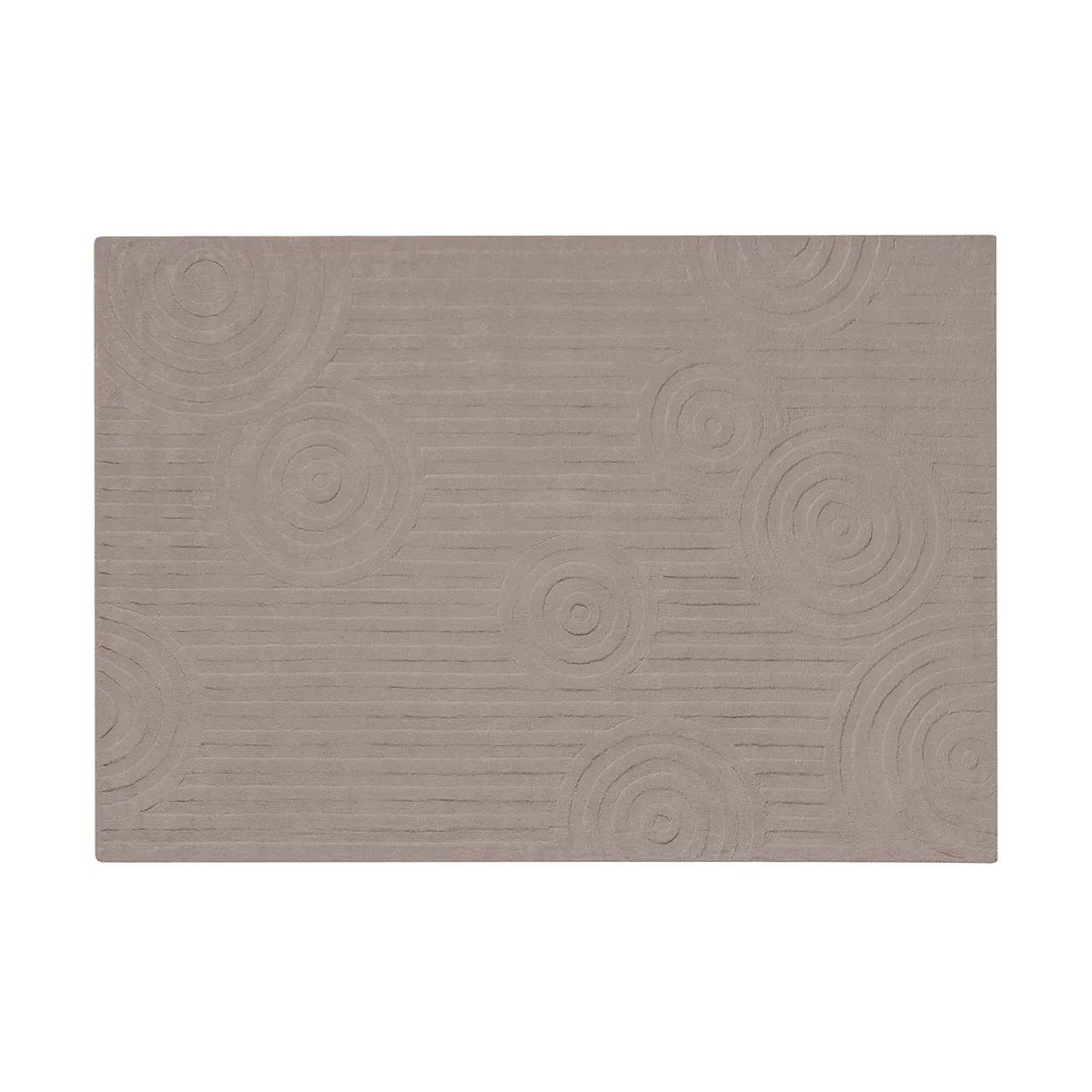 Uzu matta S 140x200 cm, Taupe blomus