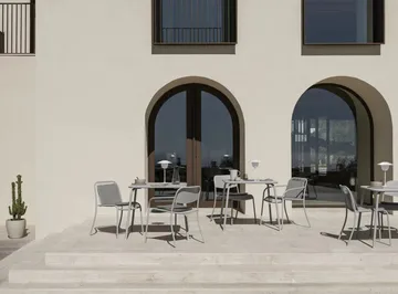 YUA Chair stol - Silk grey (grå) - blomus