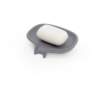 Soap Saver Flow tvålfat med avrinningspip betong - Grå - Bosign