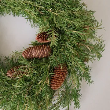 Evergreen Pine Wreath krans - Granris, Ø40 cm - Botané