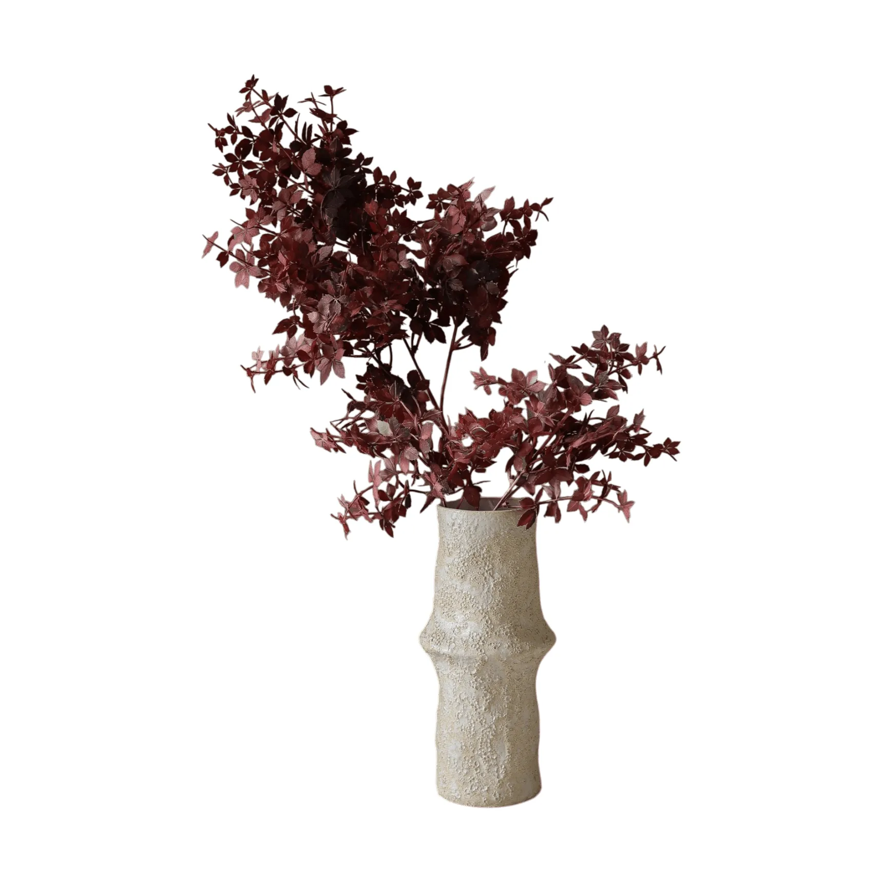 Maple Branch konstgjord bukett, Burgundy, 107 cm, 1 st Botané