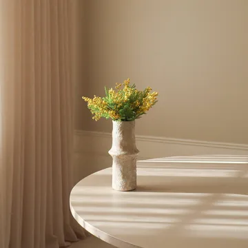 Mimosa konstgjord bukett - Mini, gul 10 st - Botané