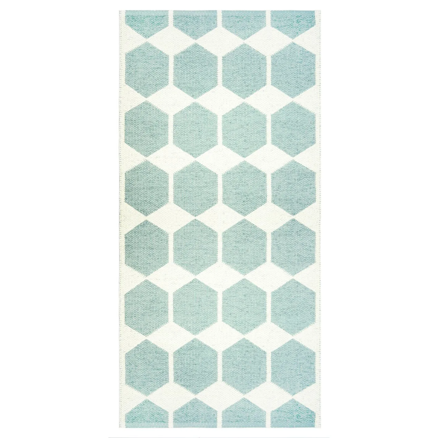 Anna matta aqua (turkos), 70 x 100 cm Brita Sweden