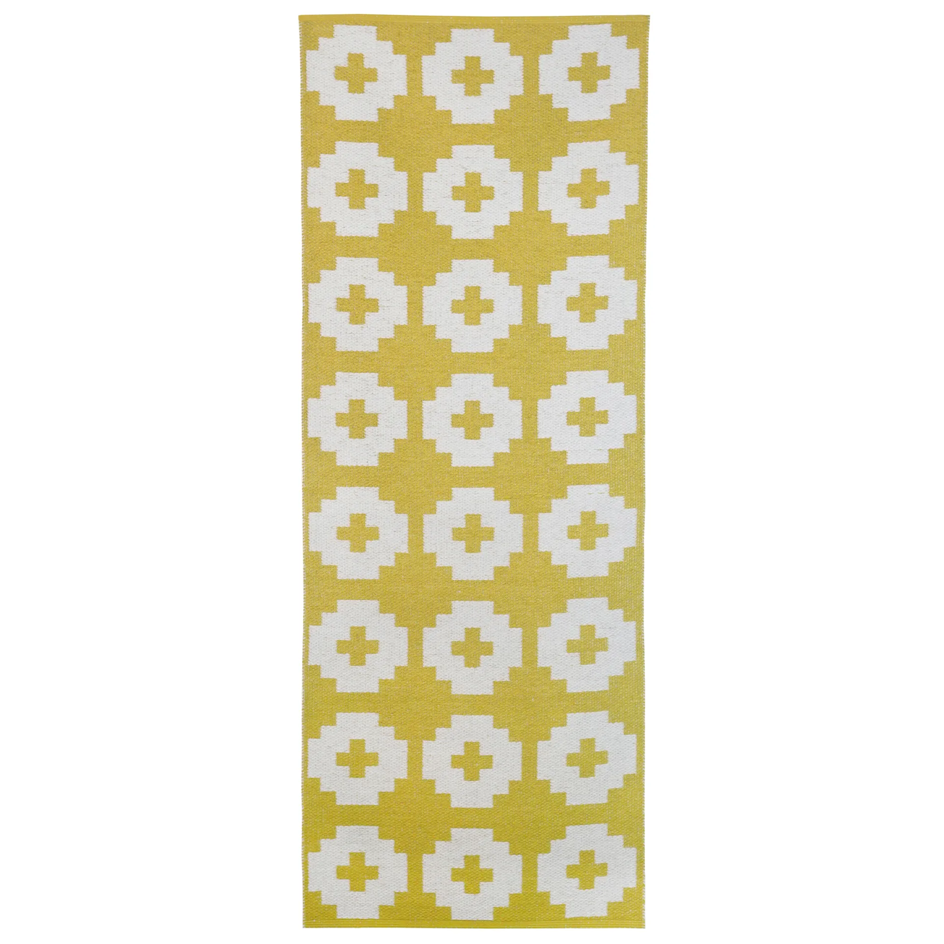 Flower matta sun (gul), 70x150 cm Brita Sweden