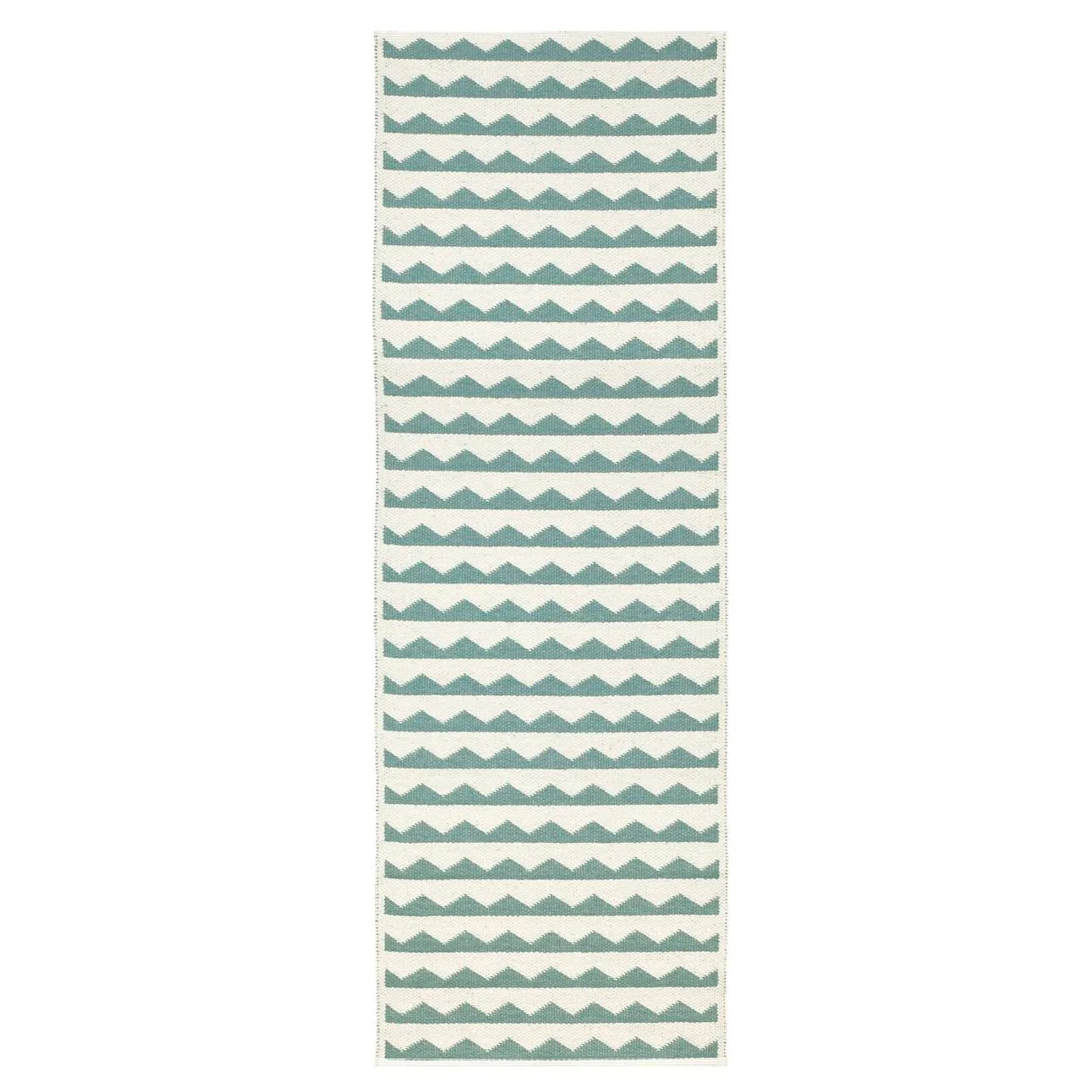 Gittan matta aqua (turkos), 70 x 250 cm Brita Sweden