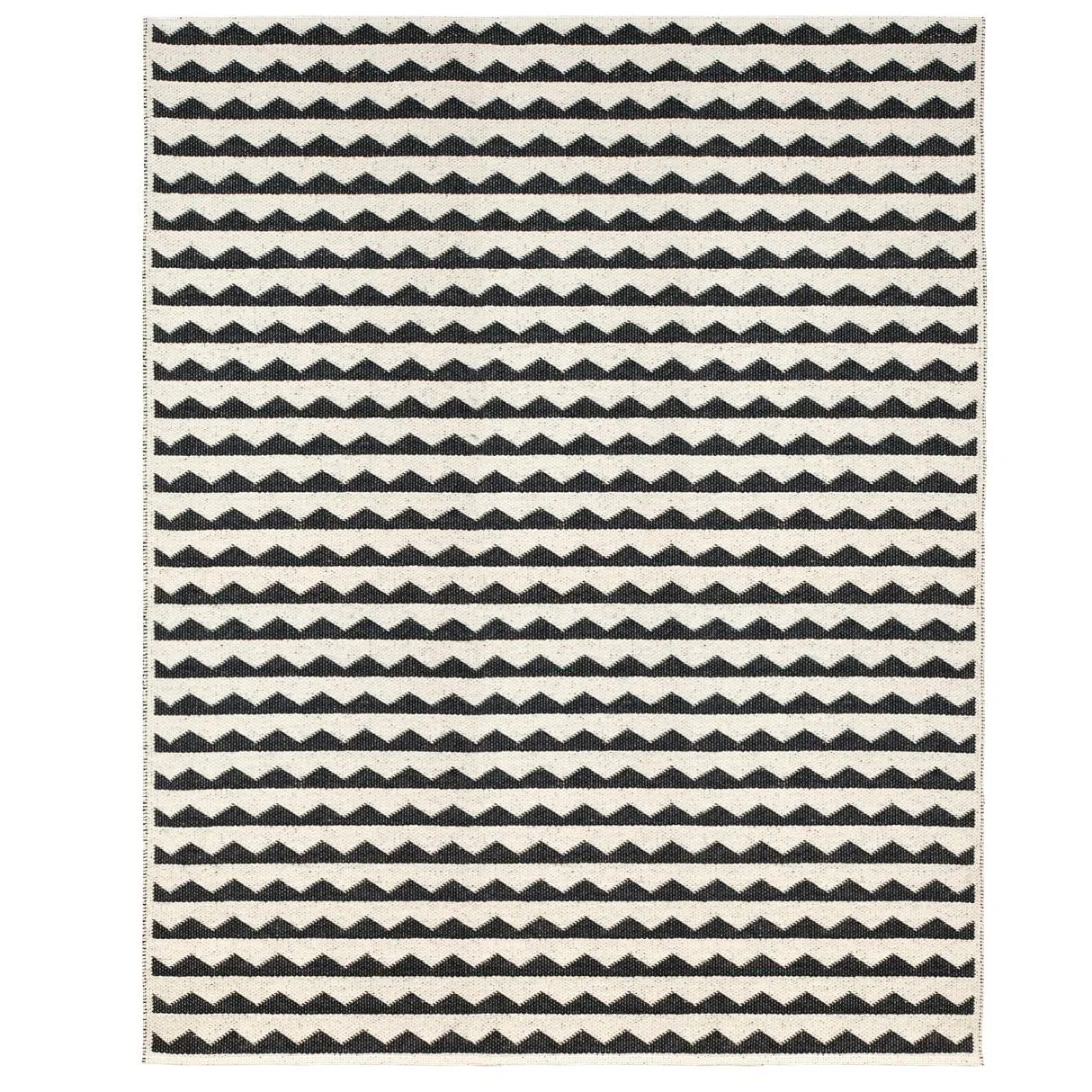 Gittan matta stor svart, 150 x 200 cm Brita Sweden