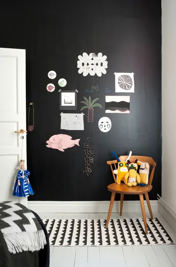Gittan matta svart - 70 x 200 cm - Brita Sweden