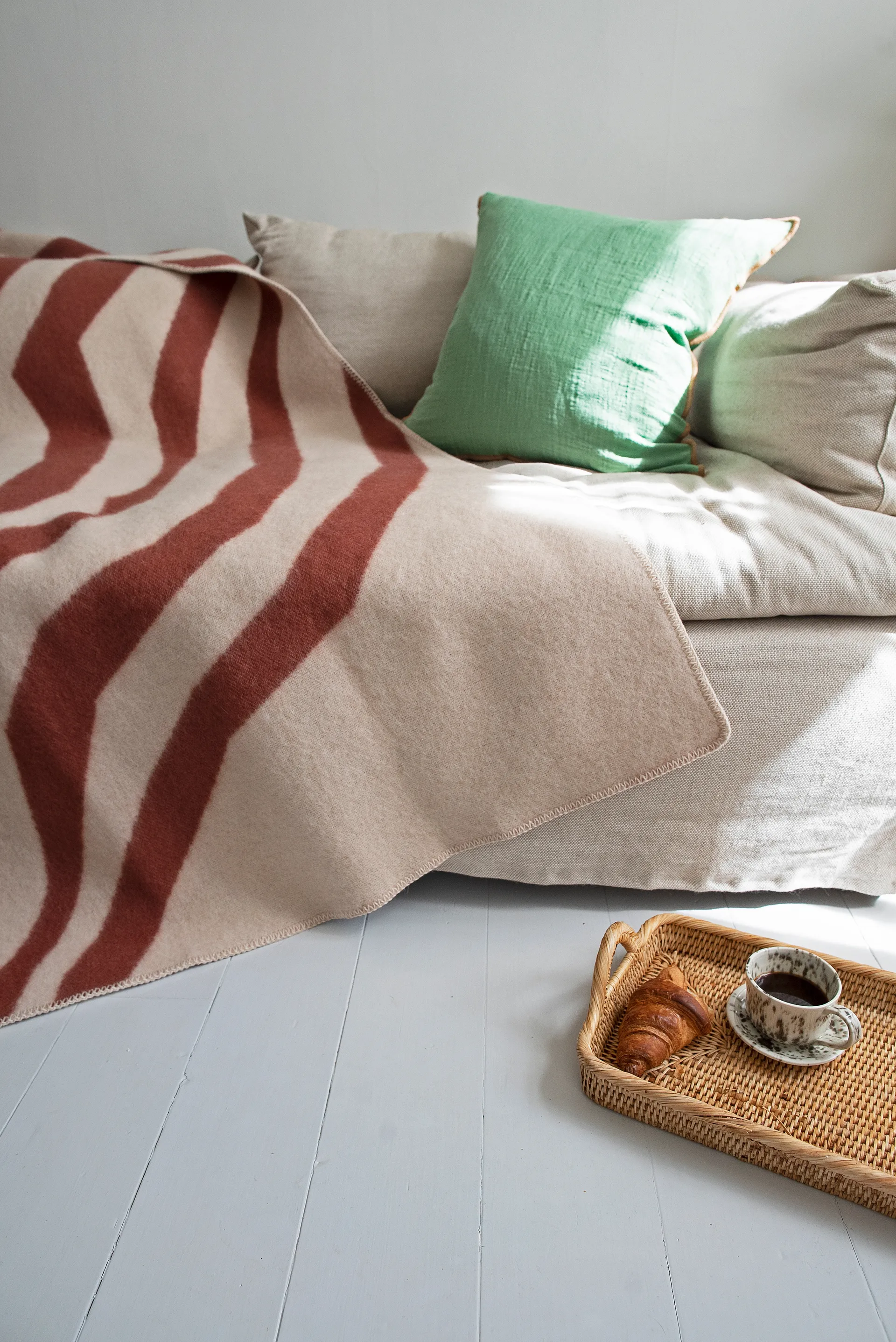Pugh filt, Brown, 200x130 cm Brita Sweden